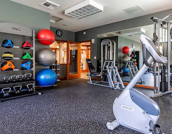 State-of-the-art fitness center - Springbrook Apartments