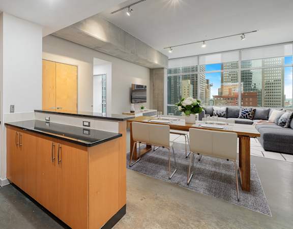 Stainless steel appliances - Main 3 Downtown