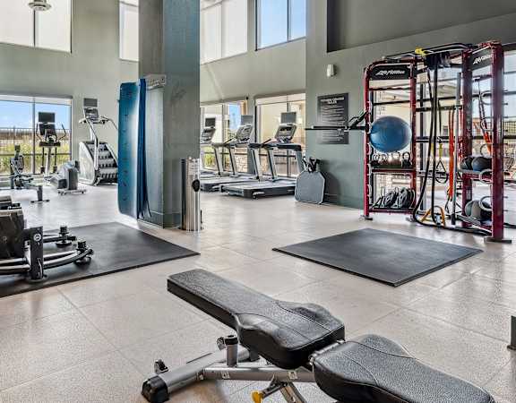 24-hour fitness center - The Rise at 2534
