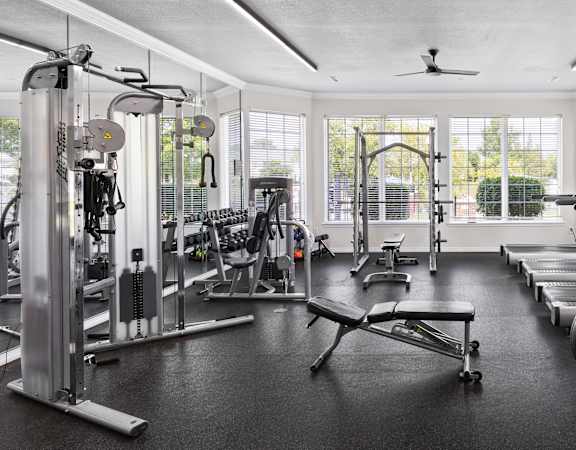 State-of-the-art fitness center - The Gardens at Polaris