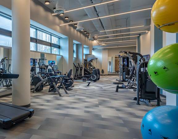 State-of-the-art fitness center - Rockwell at Crown