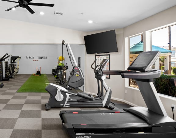 24-hour state-of-the-art fitness center - Arrowhead Landing Apartments