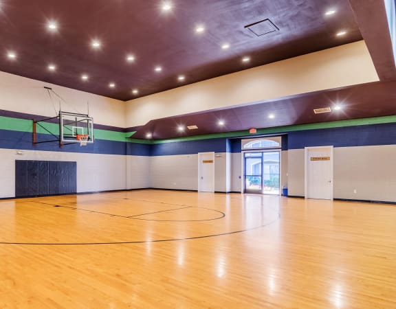 Indoor basketball court- The Crossings at Alexander Place