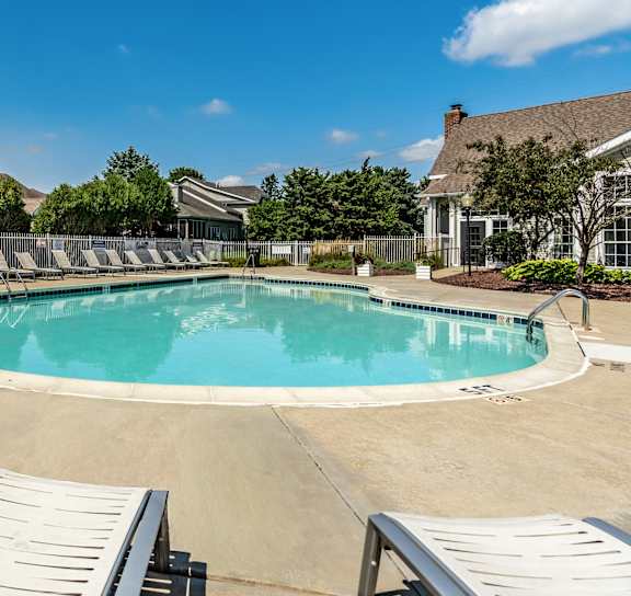 Apartment Community with a swimming pool in Crown Point, IN