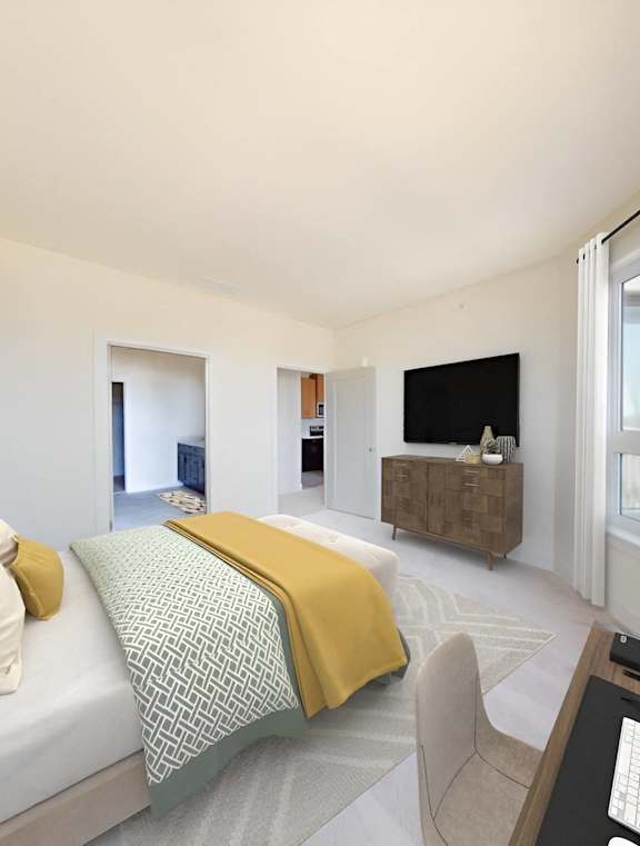 Social Lounge at Poplar Creek Apartments, Brookfield