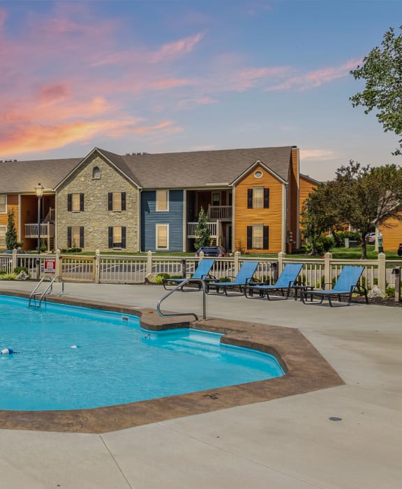 take a dip in our resort style pool at villas at houston levee west apartments