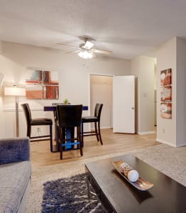 Living Room With Kitchen at Wilson Crossing, Cedar Hill, 75104
