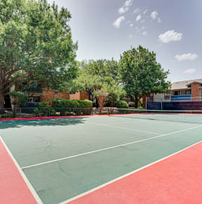 Tennis Court at Southern Oaks, Fort Worth, 76132