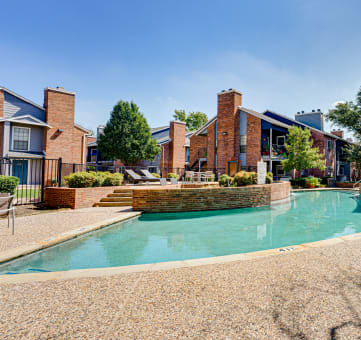 our apartments at the district feature a pool and amenities