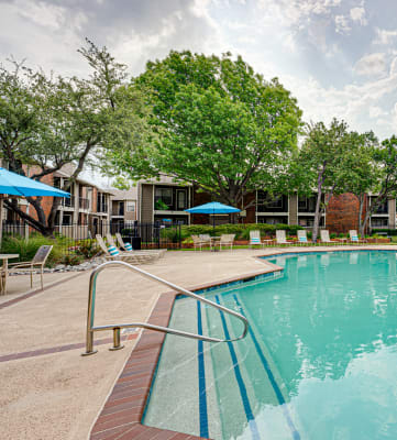 Swimming Pool View at Towne Centre Village, Mesquite, 75150