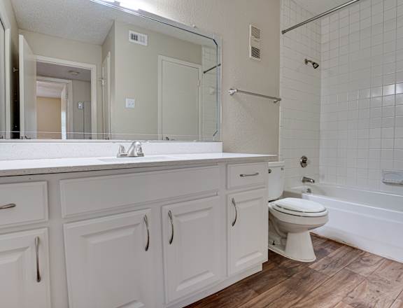 Bathroom With Bathtub at Copper Hill, Bedford, Texas