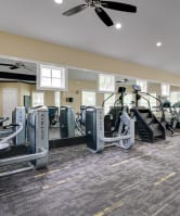 our state of the art gym is equipped with cardio machines and weights