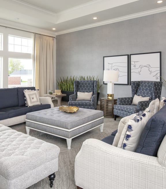 Resident Lounge in Clubhouse