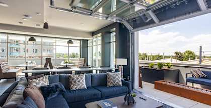 Lounge Area at Railside at Wadsworth Station, Colorado