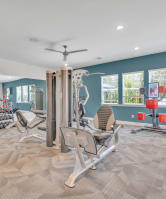 the gym at spire luxury apartments in charlotte nc