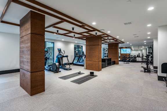 Aura Crown Heights Apartments in Lewisville, TX Fitness Center