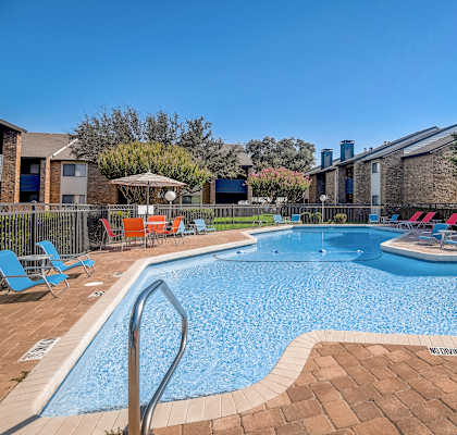take a dip in our resort style pool