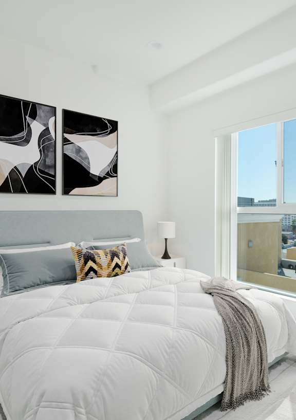 Spacious Bedroom at 422 South Lake, Los Angeles California