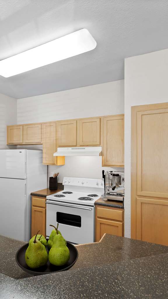 Modern Kitchen at Crowne Chase Apartment Homes, Overland Park, Kansas