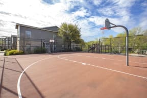 Full Outdoor Basketball Court at Arya Grove, Universal City
