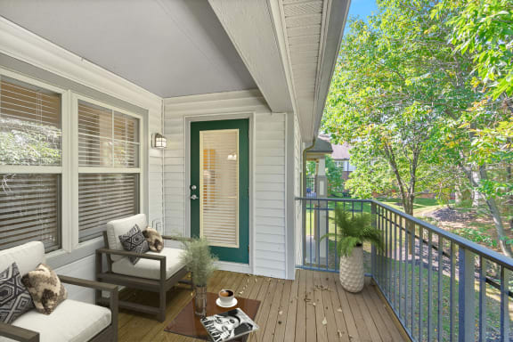 Balcony and Patio at Four Bridges, Ohio