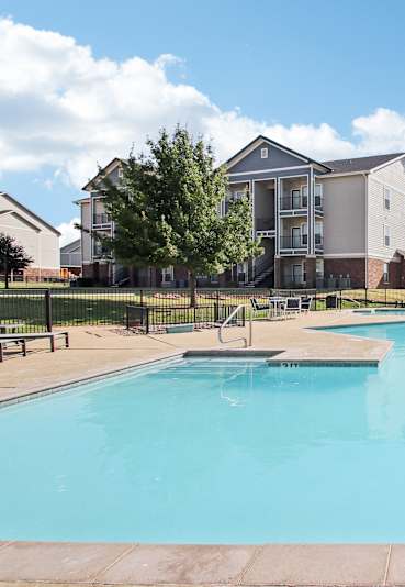 the residences at city center apartments swimming pool and apartment buildings