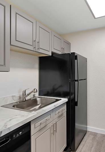 Granite Countertop at Campo Basso Apartment Homes, Lynnwood, Washington