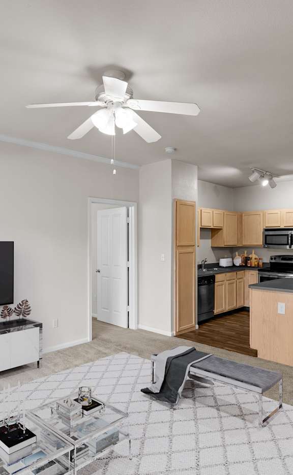living room at the reserve at riverdale apartments in riverdale, nj  at Stonepost Lakeside Apartments , Kansas , 66103