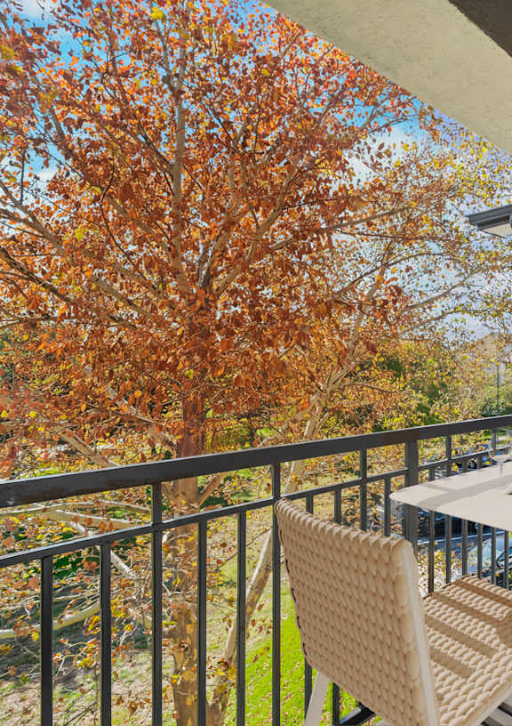 Apartment Balcony And Patio at Crowne Chase Apartment Homes, Overland Park, KS