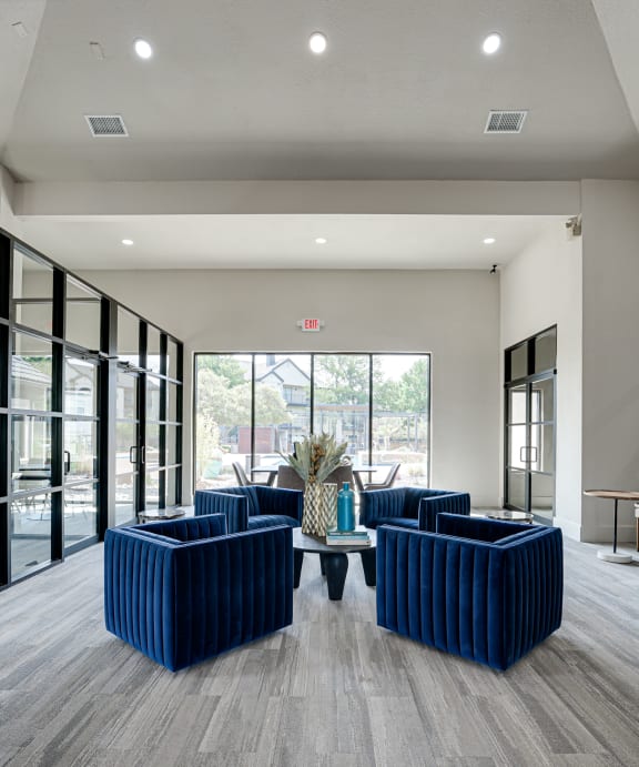 Leasing office at Carmel Creekside, Texas, 76137