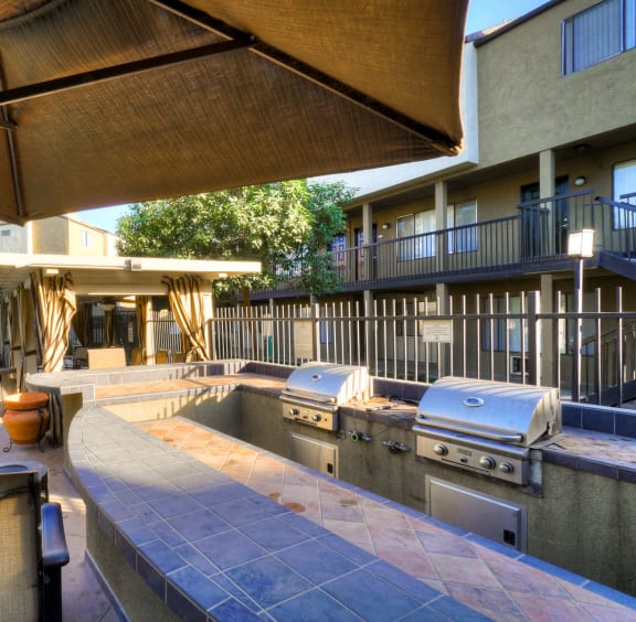 Barbecue And Grilling Station at Highlander Park Apts, California, 92507