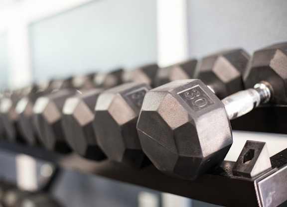 With 24 hour access, the fitness center is convenient for any schedule.