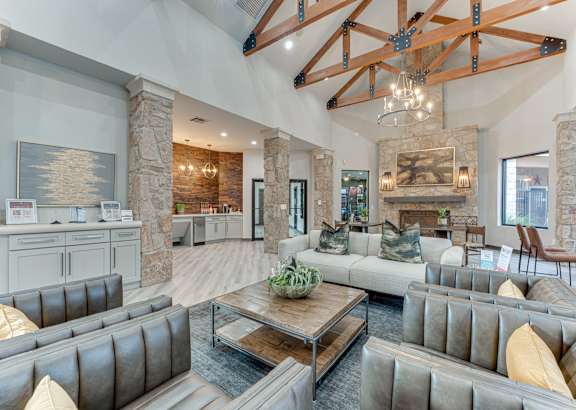 Clubhouse Lobby at Limestone Ranch, Texas