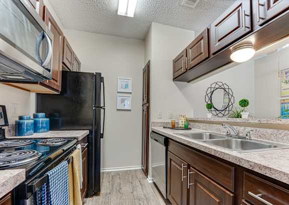 Fully Equipped Kitchen at Wilson Crossing, Texas, 75104