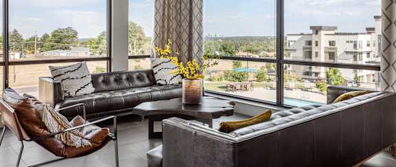 Gateway Arvada Ridge Apartment Expansive Windows Overlooking Property Amenities & Nearby Sights