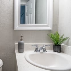 Bath vanity at Piper Village West, Florida