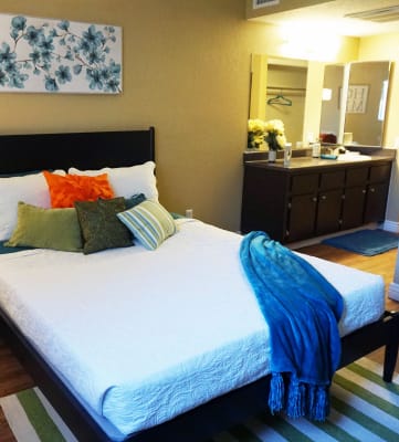 Bedroom at Villa Toscana Apartments in Phoenix AZ