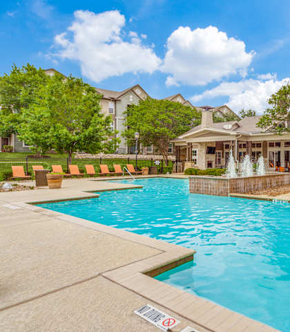 take a dip in our resort style swimming pool