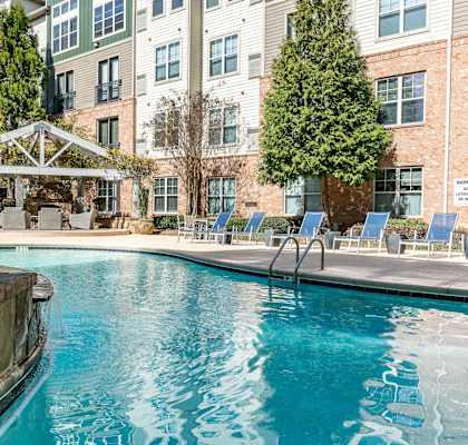the swimming pool at our apartments at Westmount at Ashwood Apartments, Atlanta, GA, 30338