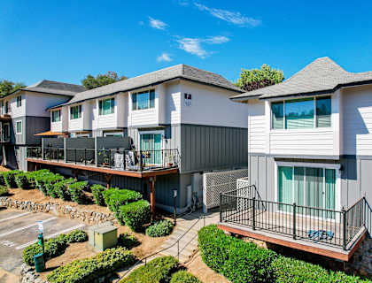 Exterior view of a building at Persimmon Terrace