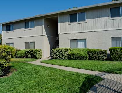 Daytime view of a  building at Sutter Apartments