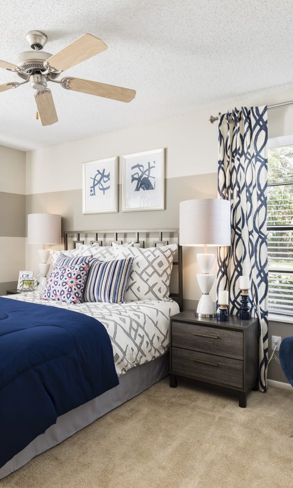 Posh Bedroom at Sanford Landing Apartments, Florida 32771
