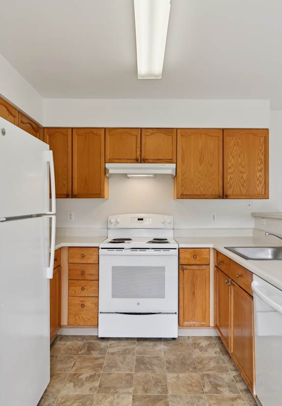 Modern Kitchen at The Timbers by Vintage, Arlington, 98223