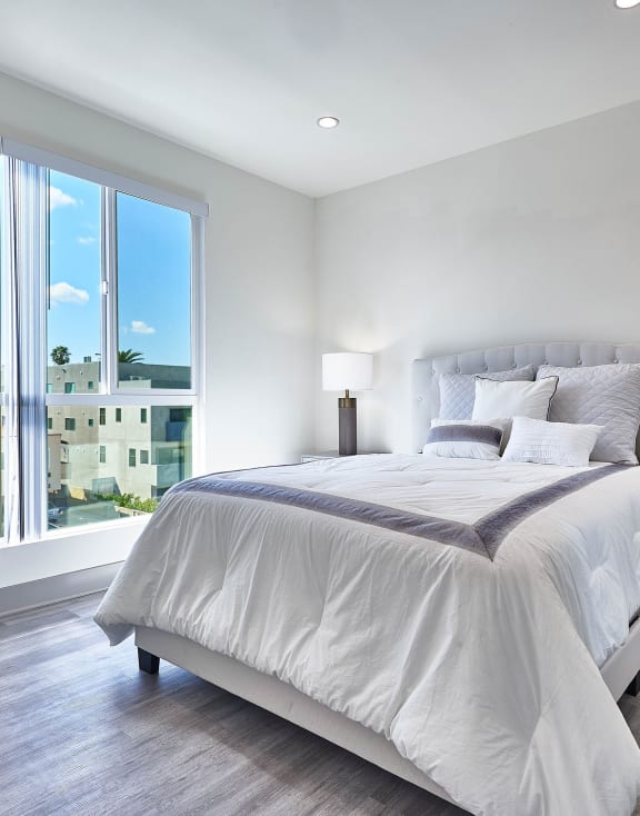 Master Bedroom at 4847 Oakwood Ave. Los Angeles, CA
