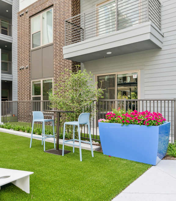 Bocce ball Court at Alta Riverside, Irving, TX, 75039