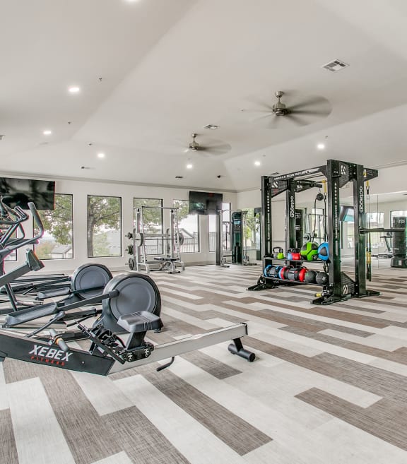 Fitness Center at The Atlantic Stone Oak, Texas