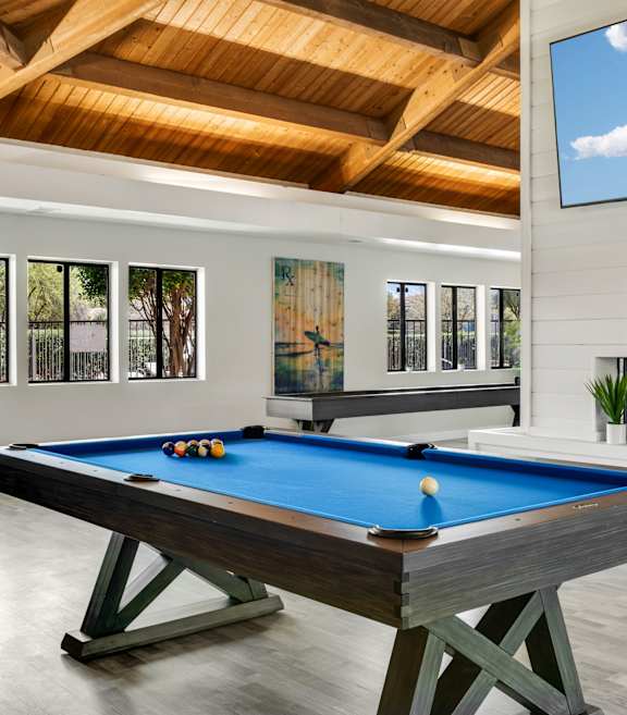 Billiards Table at Solara, Arizona, 85033