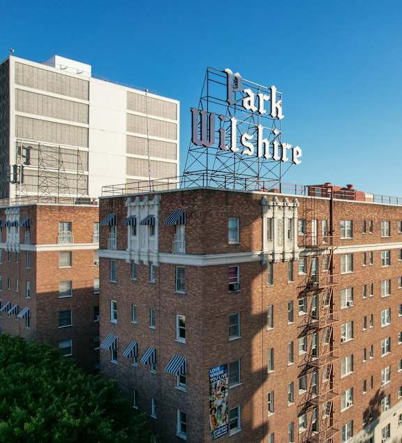 Building Exterior View at Park Wilshire, Los Angeles, 90057