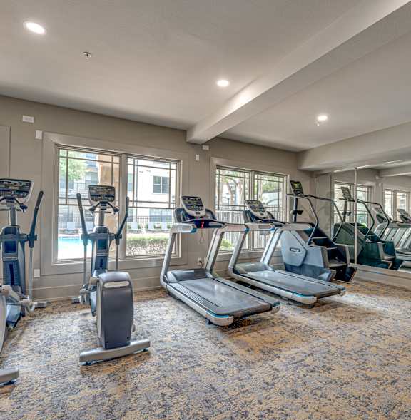 Cardio Machines at The Bowen on Henderson Apartments, Dallas