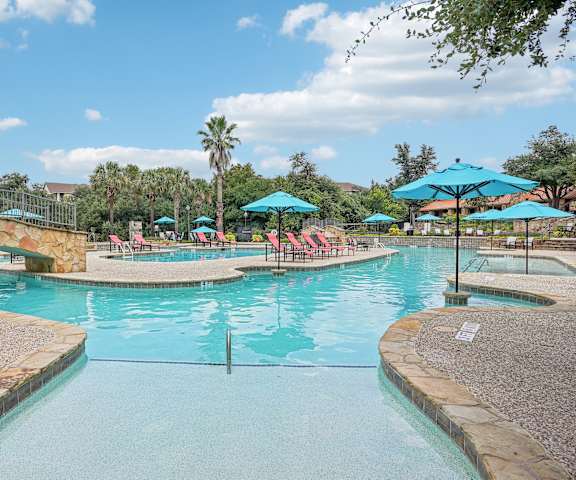 the swimming pool at the resort at governors crossing at The Verandah, Texas, 78726